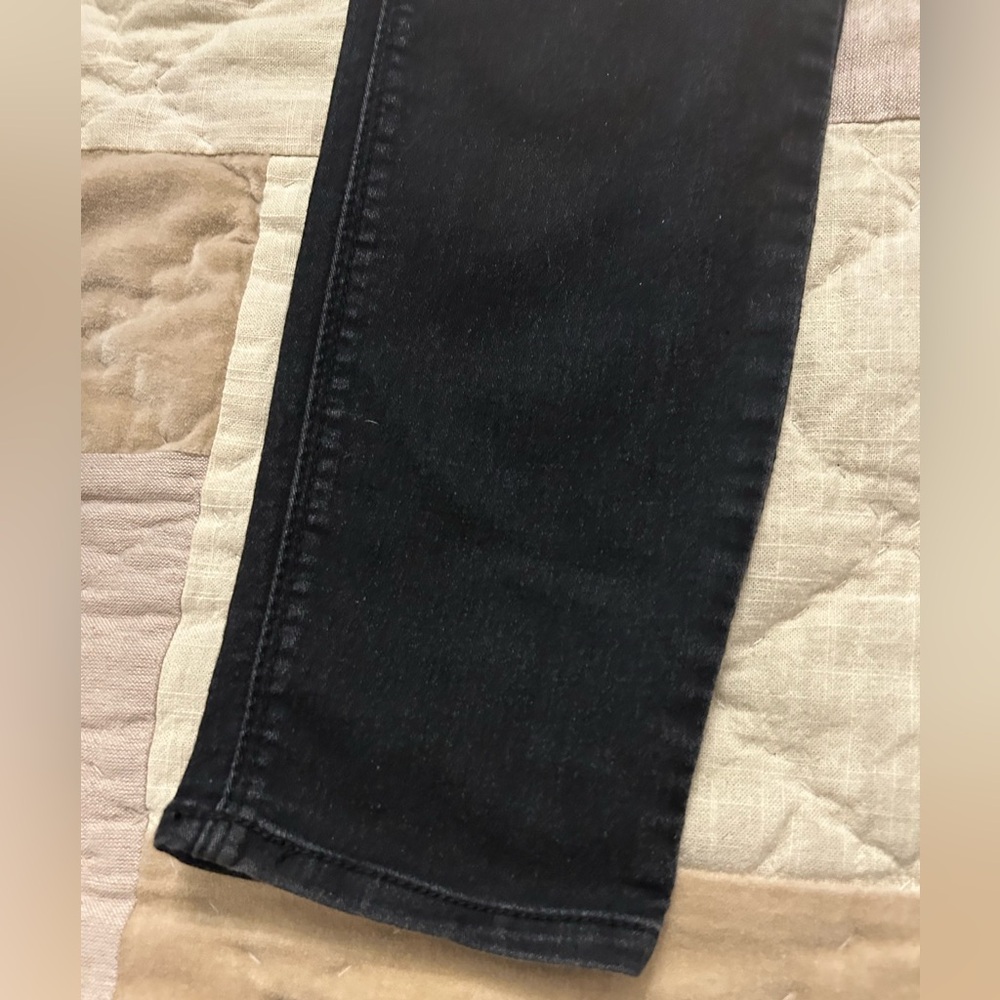 High Rise Black Denim - Picture 2 of 3